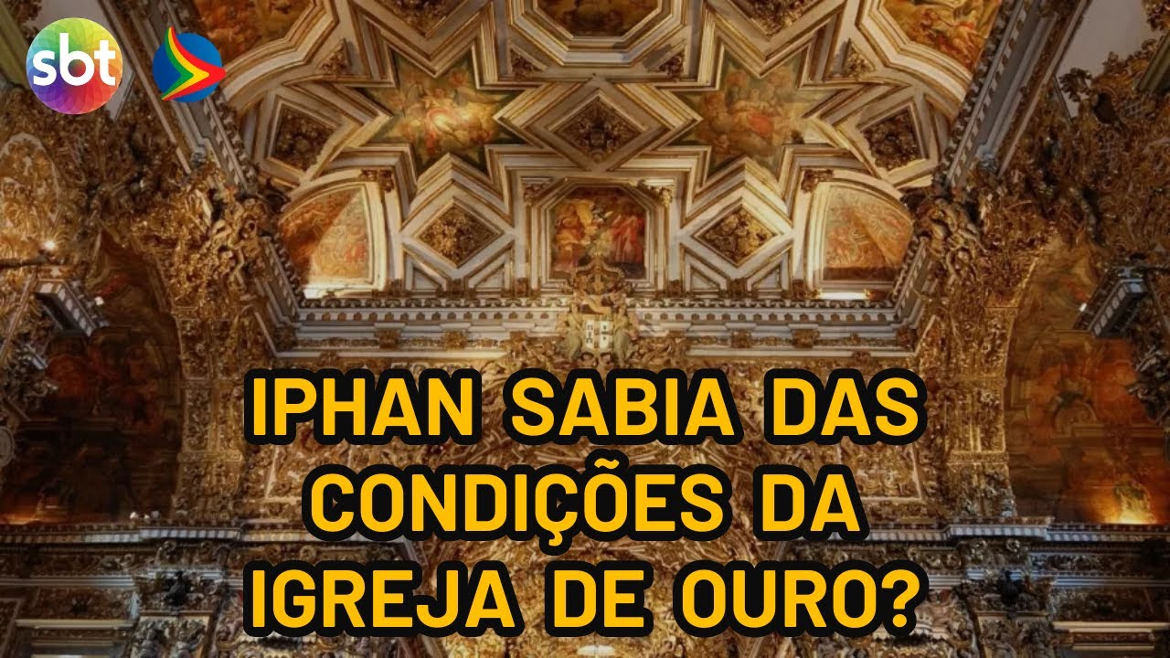 IGREJA DE OURO: Teto de igreja histórica em Salvador desaba e mata turista