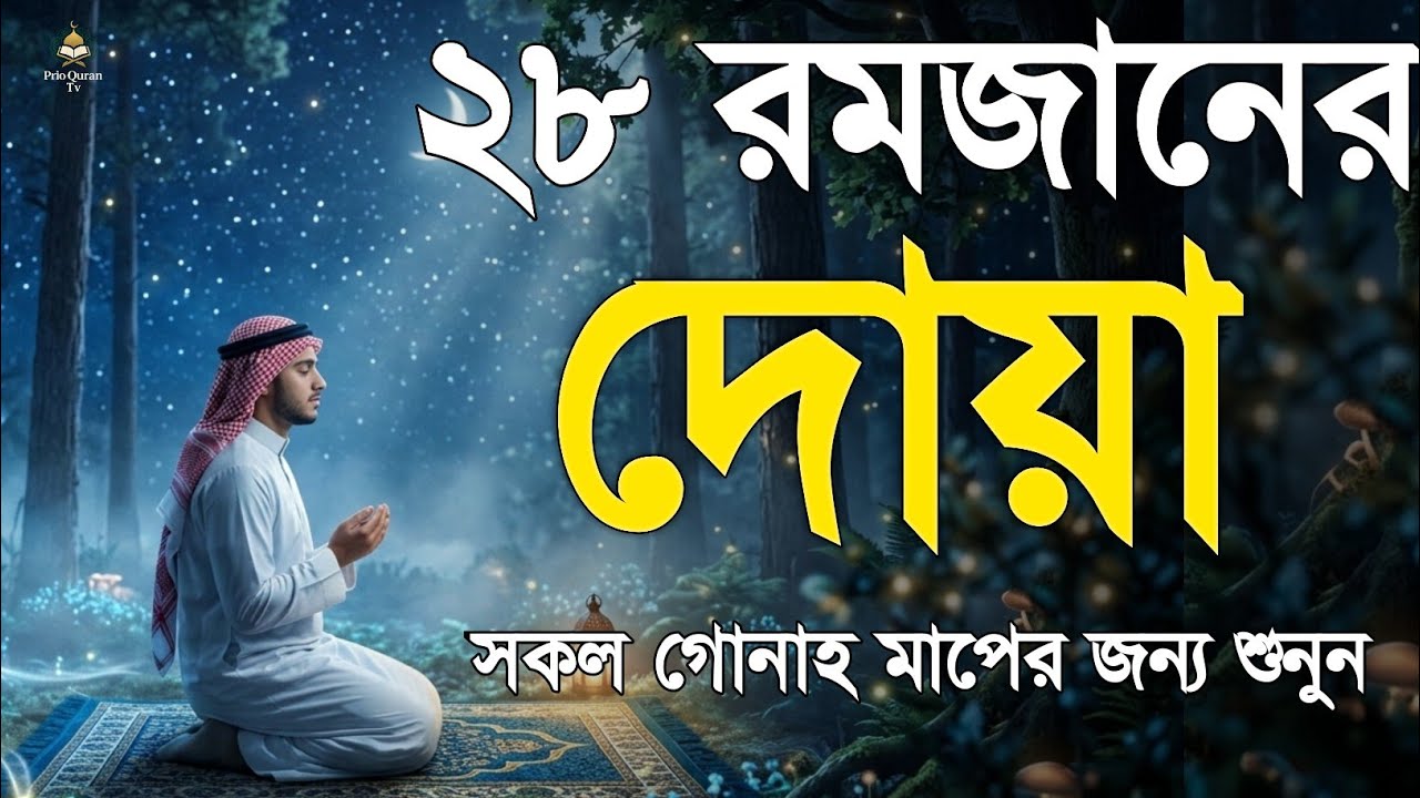 ২৮ রমজানের শক্তিশালী দোয়া | 28th Ramadan Powerful Dua | Heart Touching Quran Recitation | Alaa Aqel