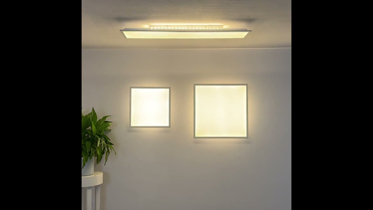 LED Panel, warmwei&szlig;-kaltwei&szlig; Steuerung CCT, dimmbar, backlight