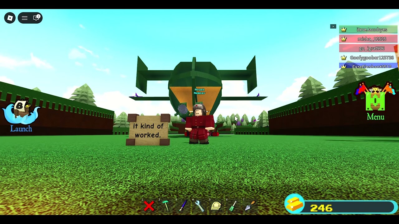 Reviewing My Bomber in Build a Boat for Treasure