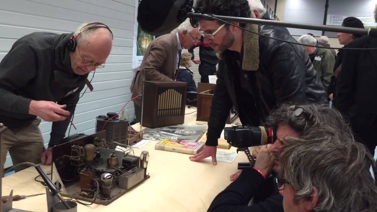 Jakhals Erik van DWDD bij Frans Driesens op de NVHR radio b