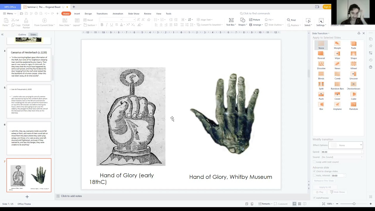 The Hand of Glory - History, Myth, Legend with Shane McCorristine