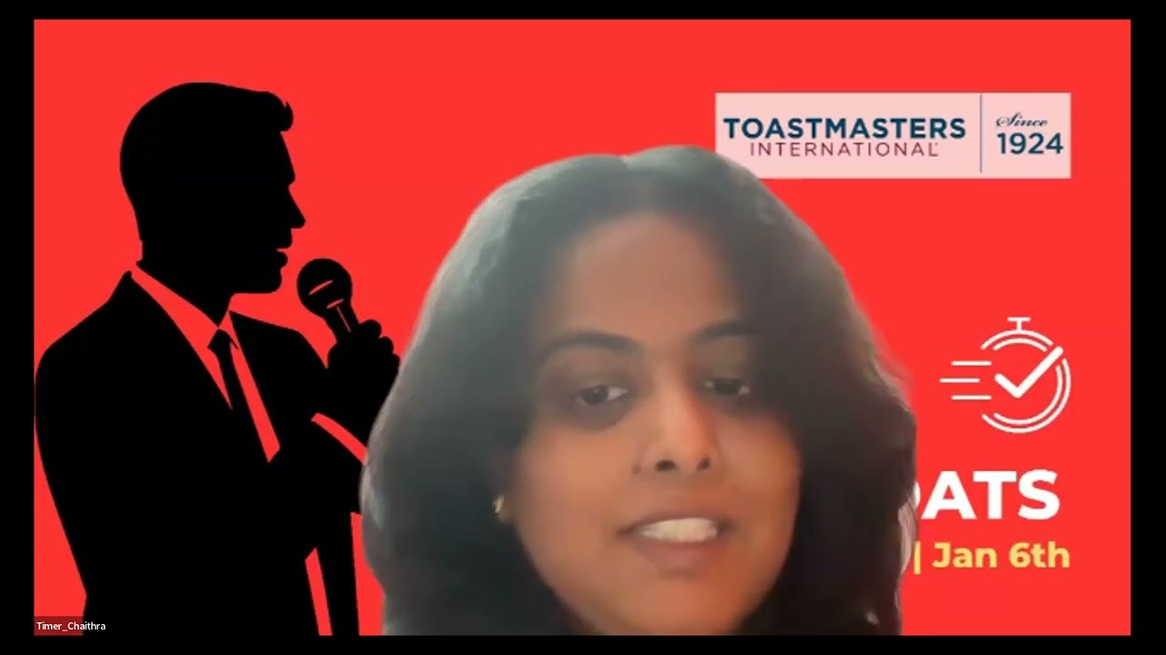 The Gabbys Online Advanced Toastmasters Club | Meeting # 28 | 6th January, 2026