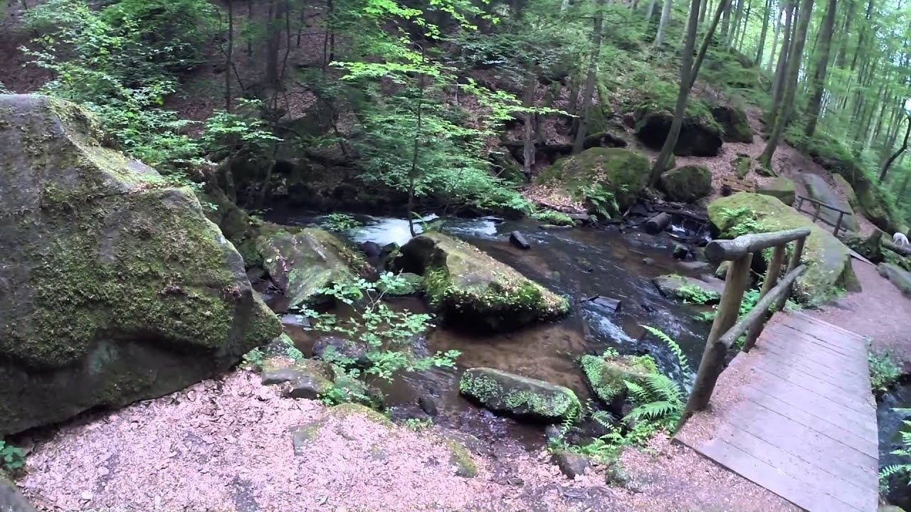 Karlstal Gorge (Karlstalschlucht) in Germany 2014 1080p