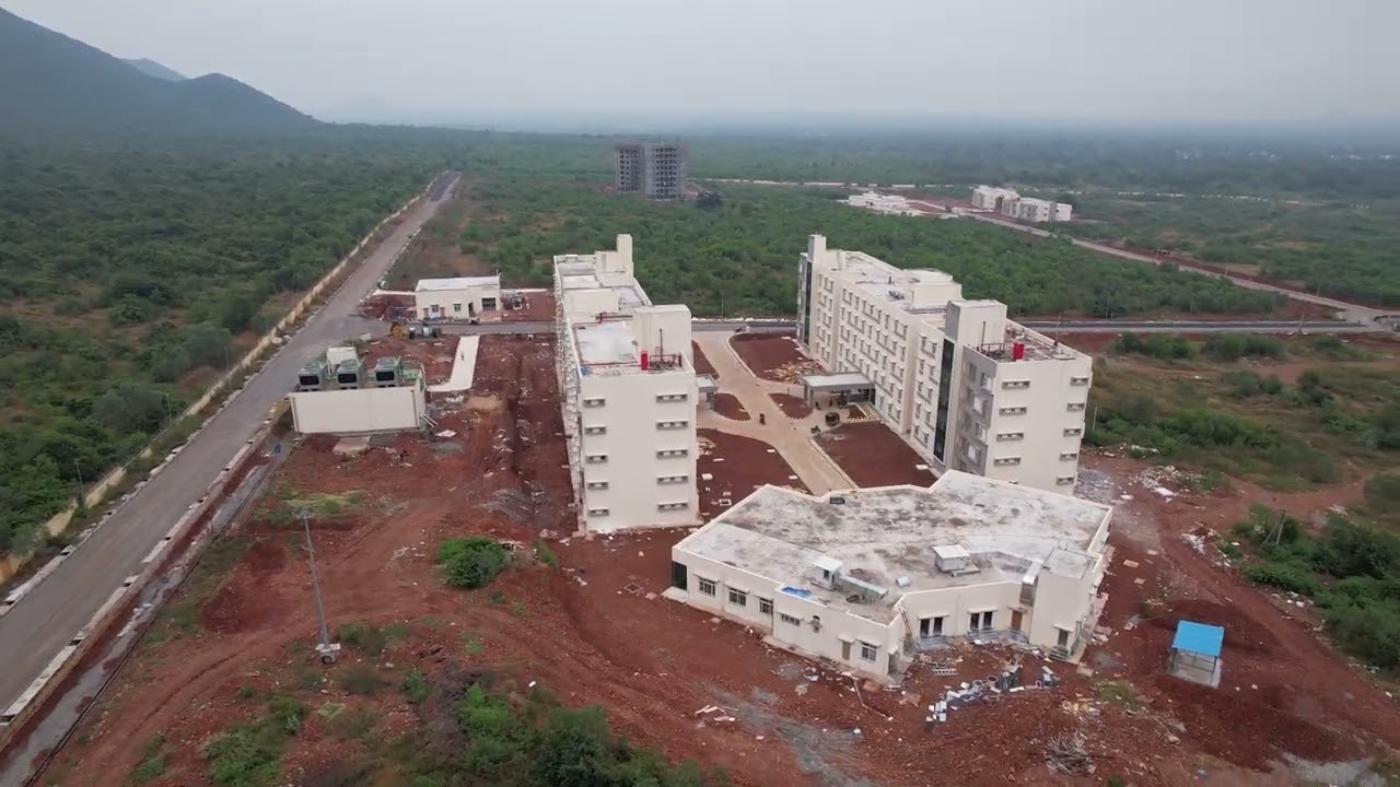 Close Arial View of Buildings 01-12-2025