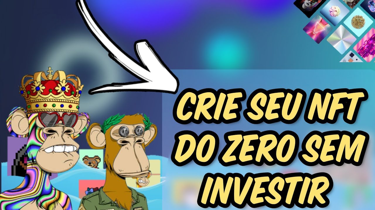 COMO CRIAR UM NFT DO ZERO SEM GASTAR NADA | GANHAR DINHEIRO VENDENDO NFT
