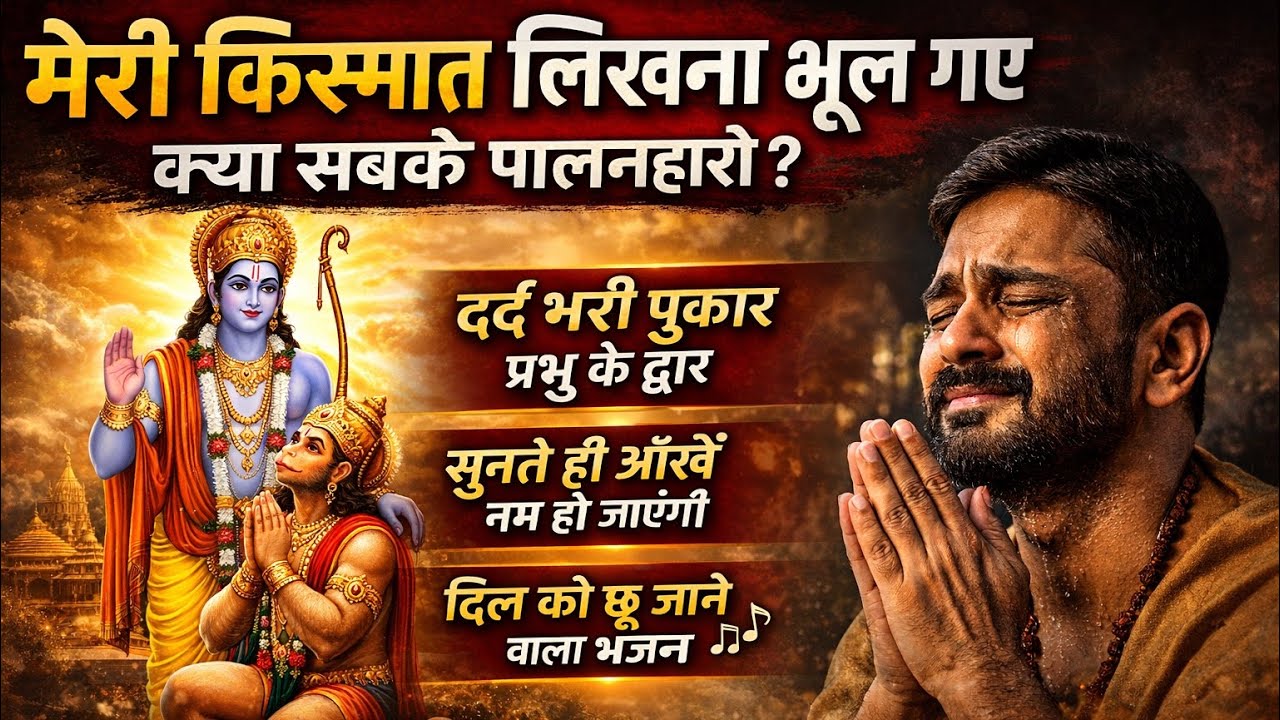 🚩मेरी किस्मत लिखना भूल गये 2026 |  Powerful Bajrangbali Bhajan क्या सबके पालनहारी | 🙏🏻