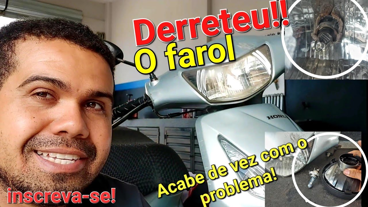Biz derretendo o bloco do farol macete top para resolver e acaba de vez com o problema