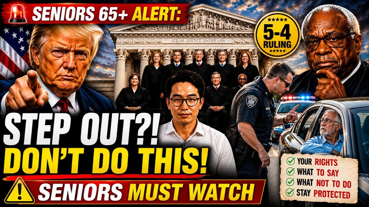 🚨 SENIORS 65+ ALERT: SUPREME COURT 5-4 &mdash; WHEN COPS SAY 'STEP OUT' &mdash; WATCH THIS NOW