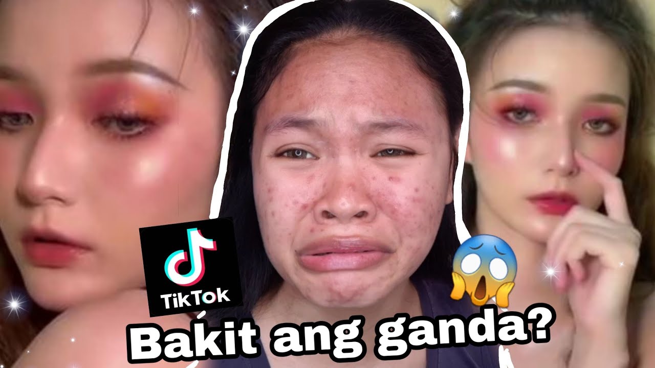 I TRIED FOLLOWING HOTTEST CHINESE Tiktok Makeup! | Ang Ganda nya!