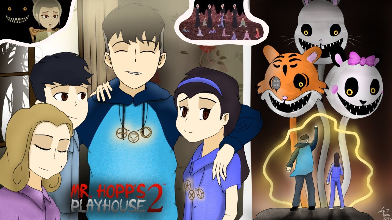 LET'S GET EVERYONE BACK! | Mr. Hopp's Playhouse 2 (Part 4) [True Ending]
