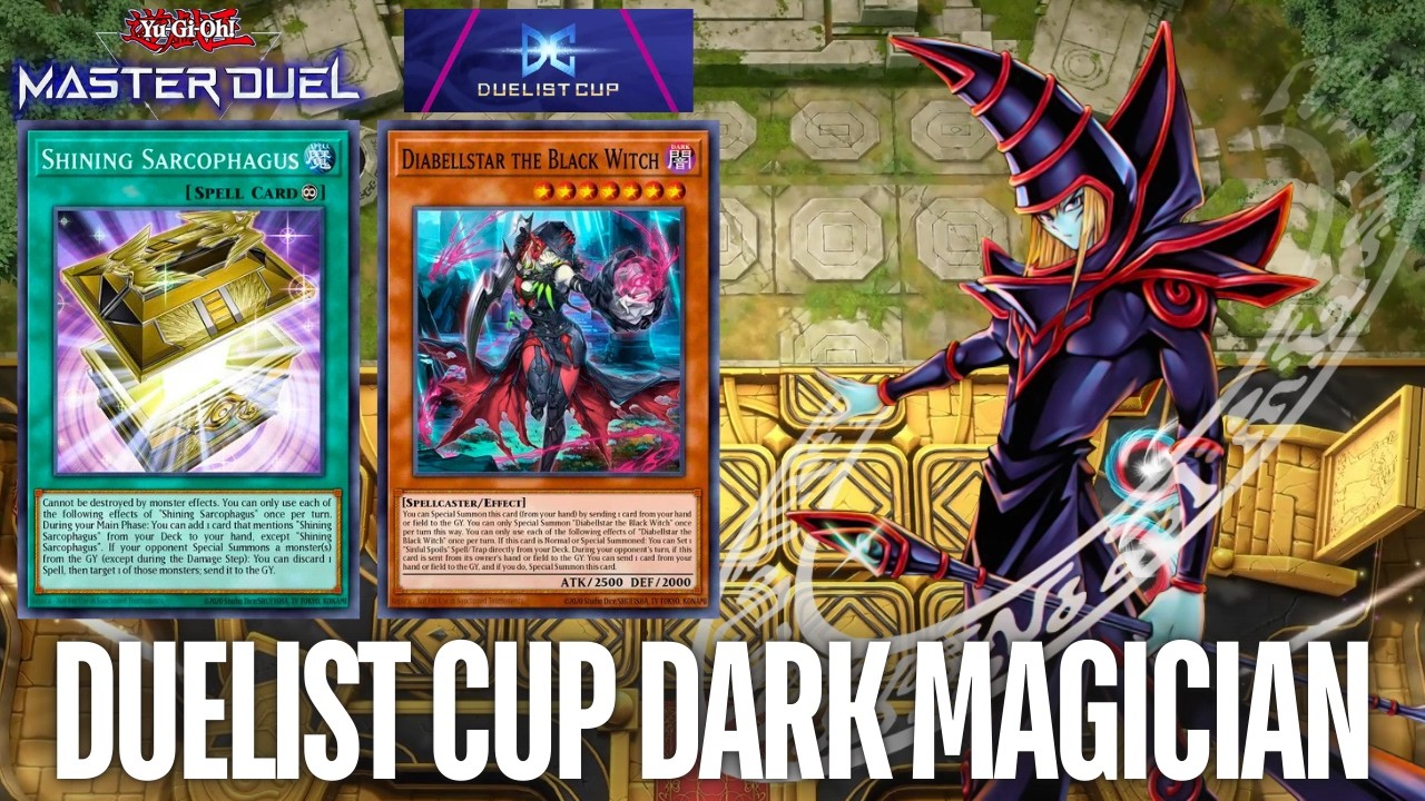 Best Performance Dark Magician Deck in Duelist Cup Master Duel YGO