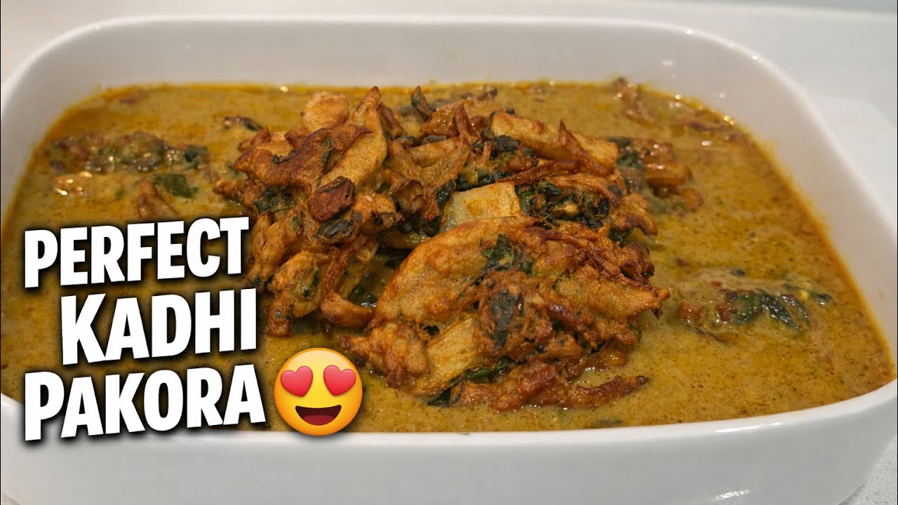 Karhi Pakora perfect recipe | Step by Step Recipe