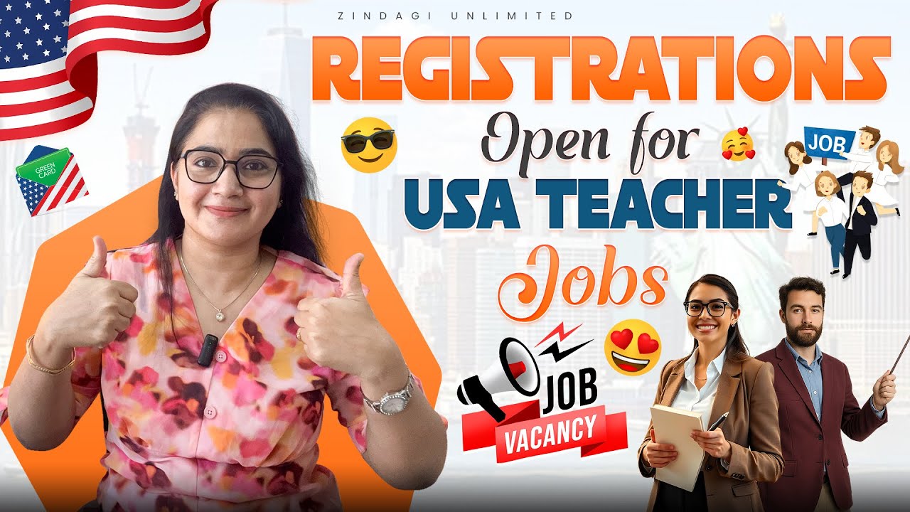 How to apply for J1 visa for teachers, eligibility? Salary in USA  Zindagi Unlimited Telugu Vlogs
