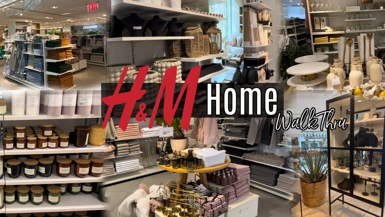 H&M Home Walk Thru & Shop With Me | Let's See What They Have | So Much Pretty Home Decor