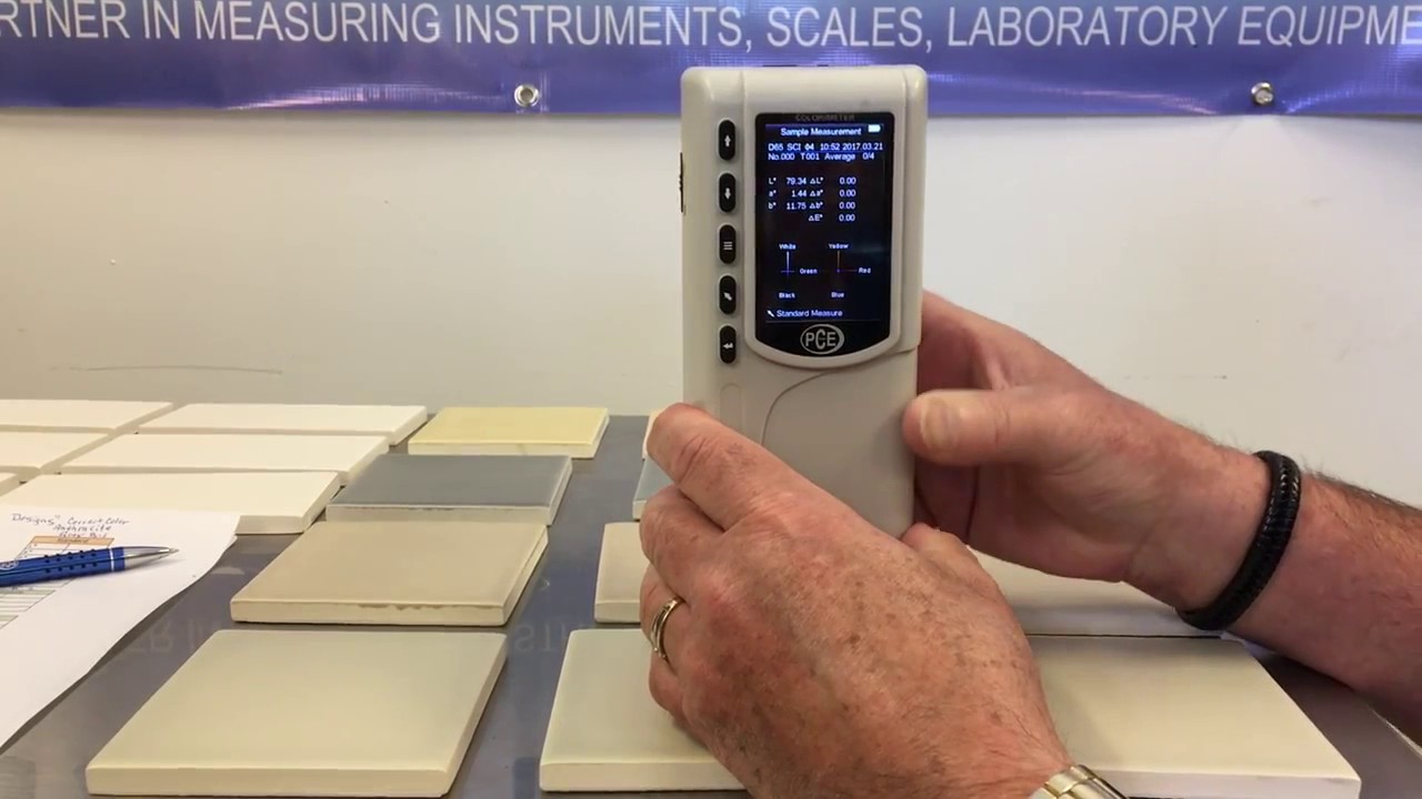 PCE-CSM 1 Color Measurement of Tile Samples