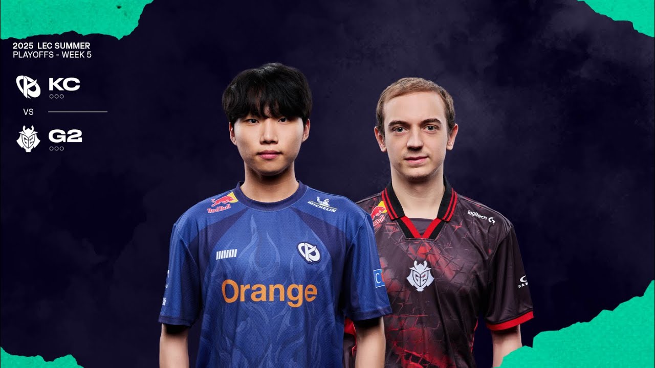 PLAYOFFS 3 - KC VS G2 - LEC - VERANO 2025 - LEAGUE OF LEGENDS