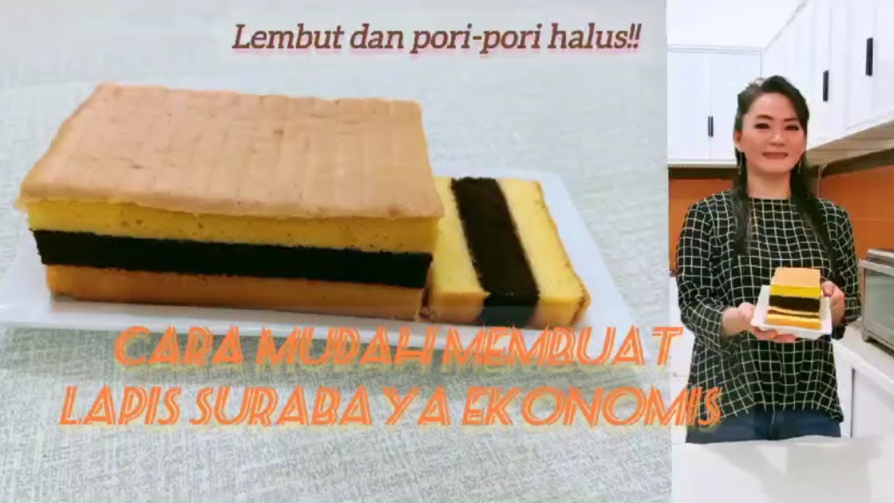 IRIT TELUR | CARA MUDAH MEMBUAT LAPIS SURABAYA EKONOMIS | RESEP LAPIS SURABAYA | SPIKU EKONOMIS