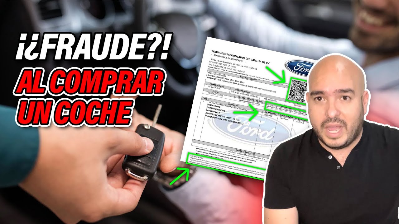 ¿Cómo detectar si me están fraudeando al comprar un coche?