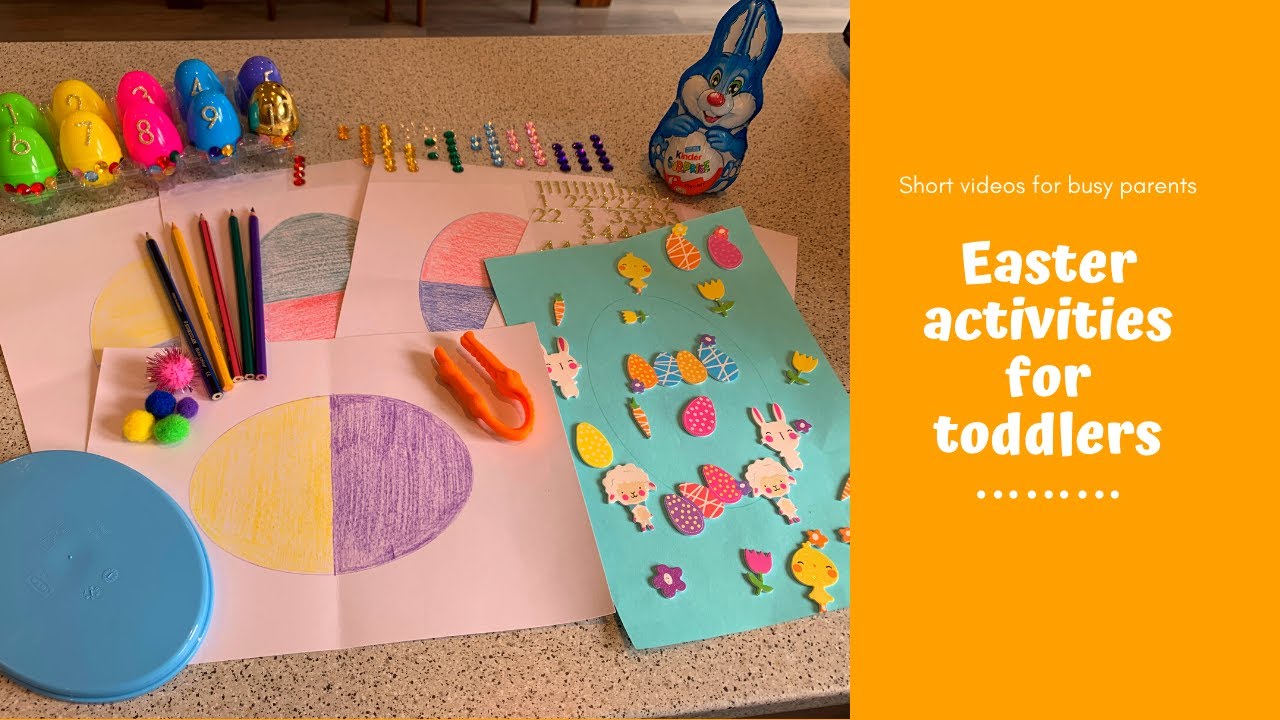 Easter activities for toddlers