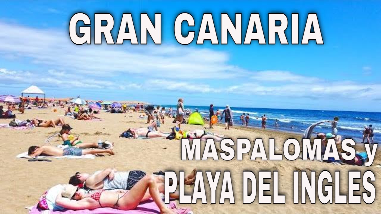 Destinos de playa en GRAN CANARIA🇪🇸 PLAYA MASPALOMAS, PLAYA NUDISTA y PLAYA DEL INGLES.