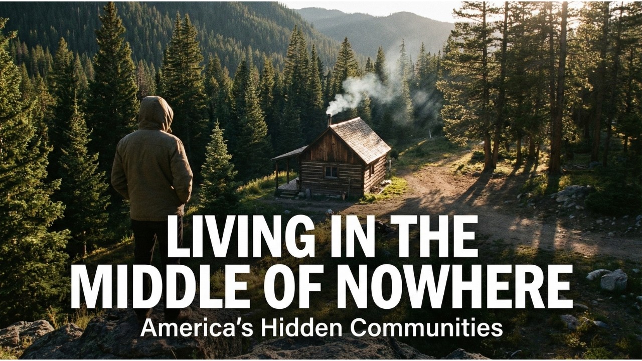 Communities Living Entirely Off-Grid in the Middle of Nowhere