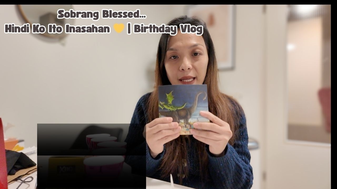 SOBRANG BLESSED NA BIRTHDAY GIFT SAAMIN! DI MAKAPANIWALA!  FILIPINA IN AMSTERDAM 4K