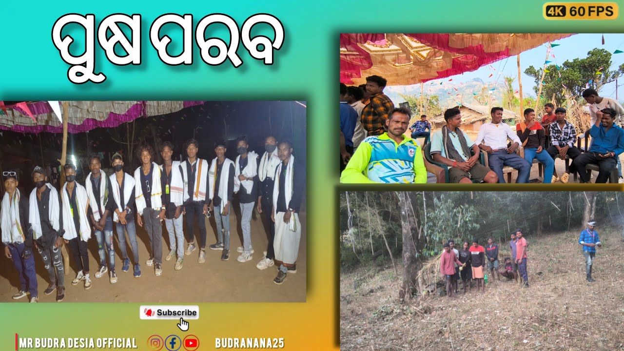 ପୁଷ ପରବ ଆସା କାଇଁ // DHEMSA MARU NANA @budranana25 