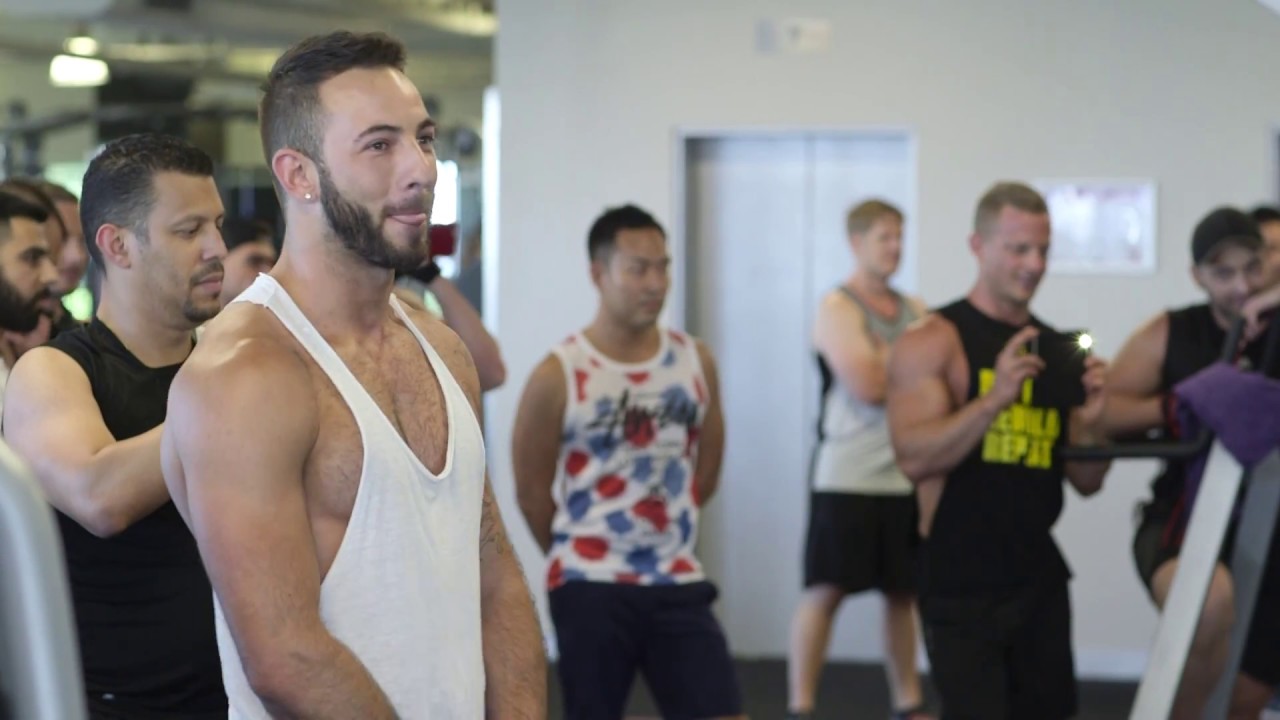 Nico & Mikey Flash Mob Proposal Fitness First Gym