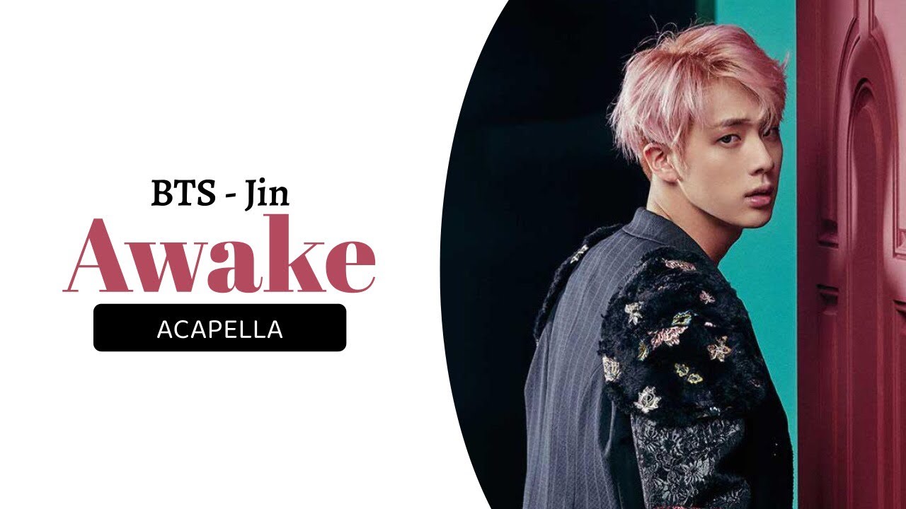 JIN - Awake (Clean Acapella)