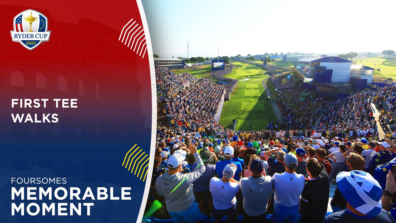 The First Tee Walks | 2023 Ryder Cup