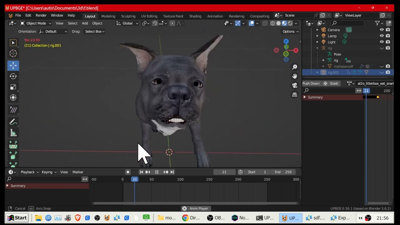 with sims 4 cats and dogs, you have perfect lifelike animations to use with other dog 3d models.