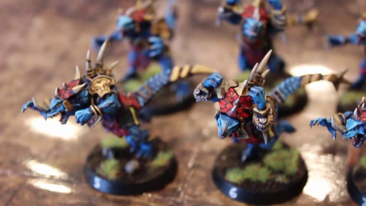 Lizardmen Blood Bowl team