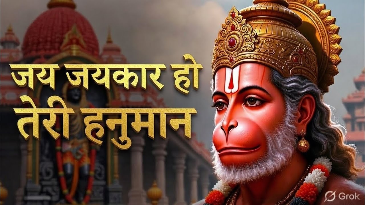 जय जयकार हो तेरी हनुमान।। हनुमान चालीसा।। हनुमान भक्ति भजन।। हनुमान जी भजन।। 