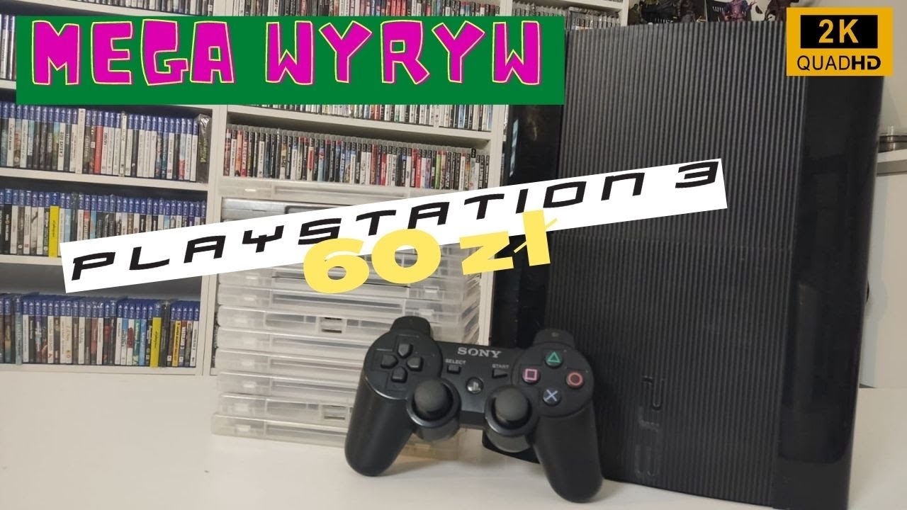 MEGA WYRYW  - PS3 super slim za 60 zł !!!  i 12 gier na PS3 za 60 zł ( informacje o konkursie )