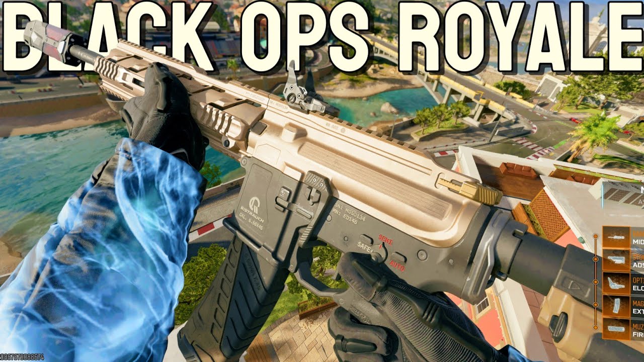 Black Ops Royale | Solo MK35 ISR Gameplay PS5 PRO (No Commentary)