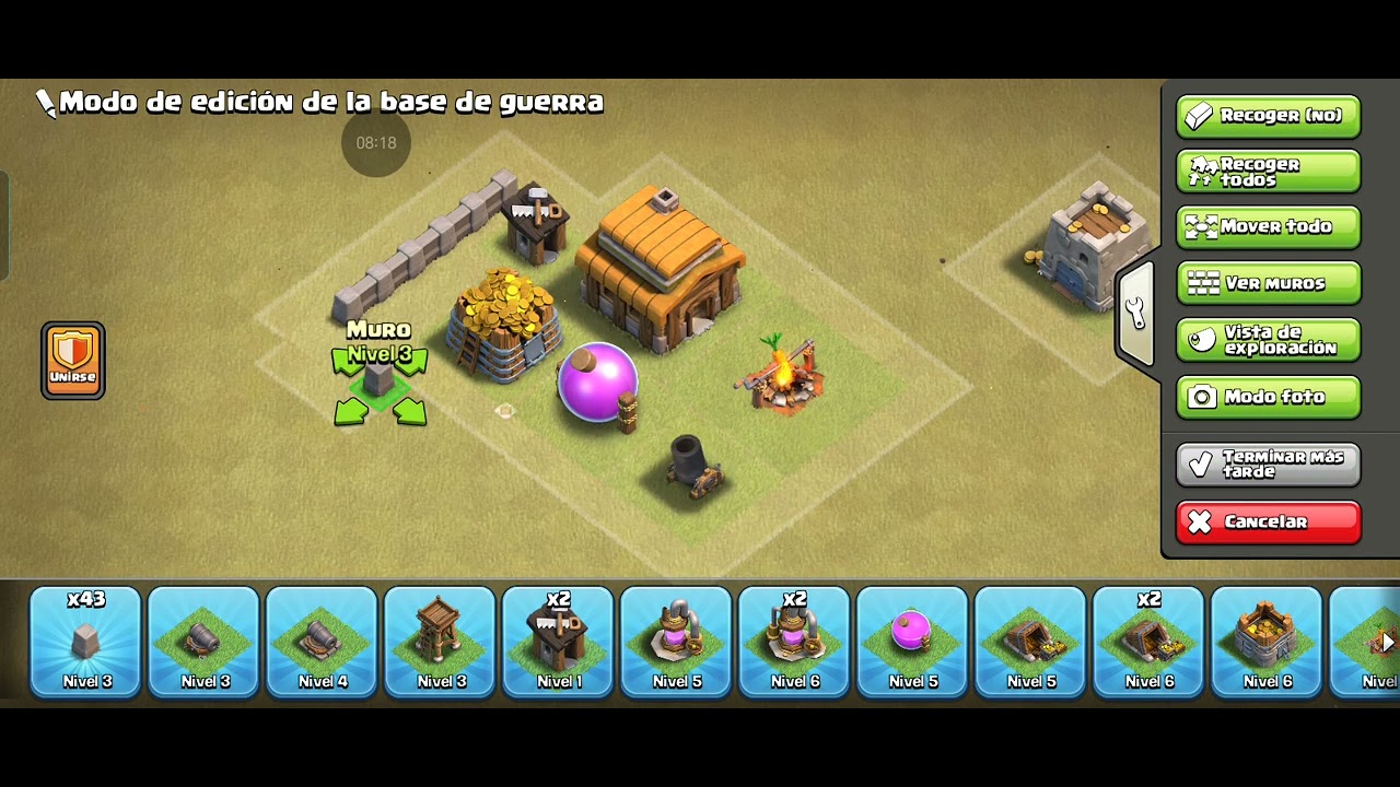 A bueno así fue a pero la verdad a nu poco así a lo mas a esta lindo #si me gusta Clash of Clans