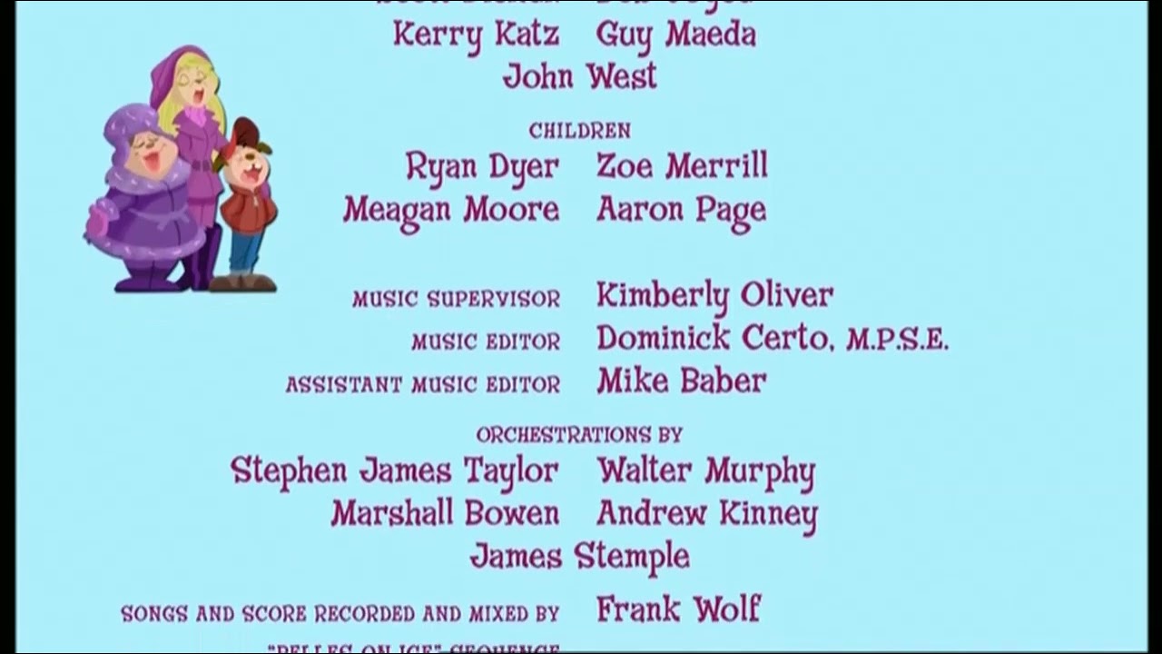 Closing to Mickey's Twice Upon A Christmas 2004 UK DVD