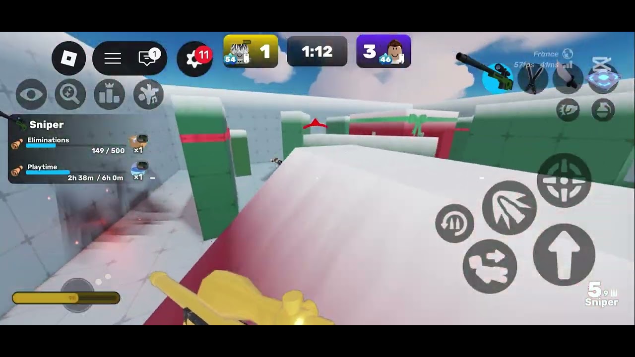 Only sniper in rivals (roblox)