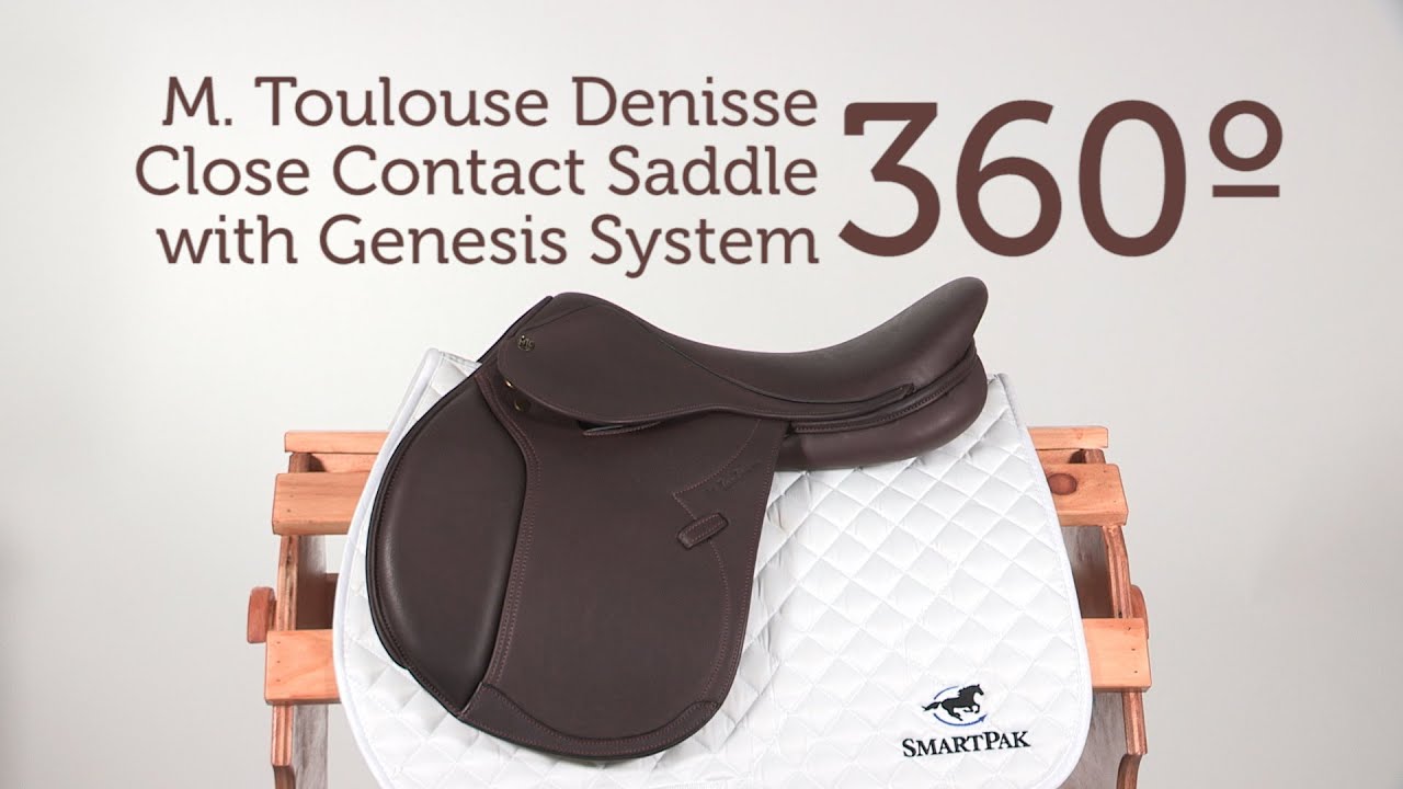 M Toulouse Denisse Close Contact Saddle with Genesis System 360º View