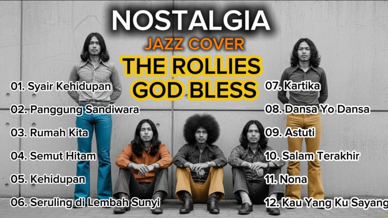 Rock 70an Cover Jazz | God Bless & The Rollies Collection