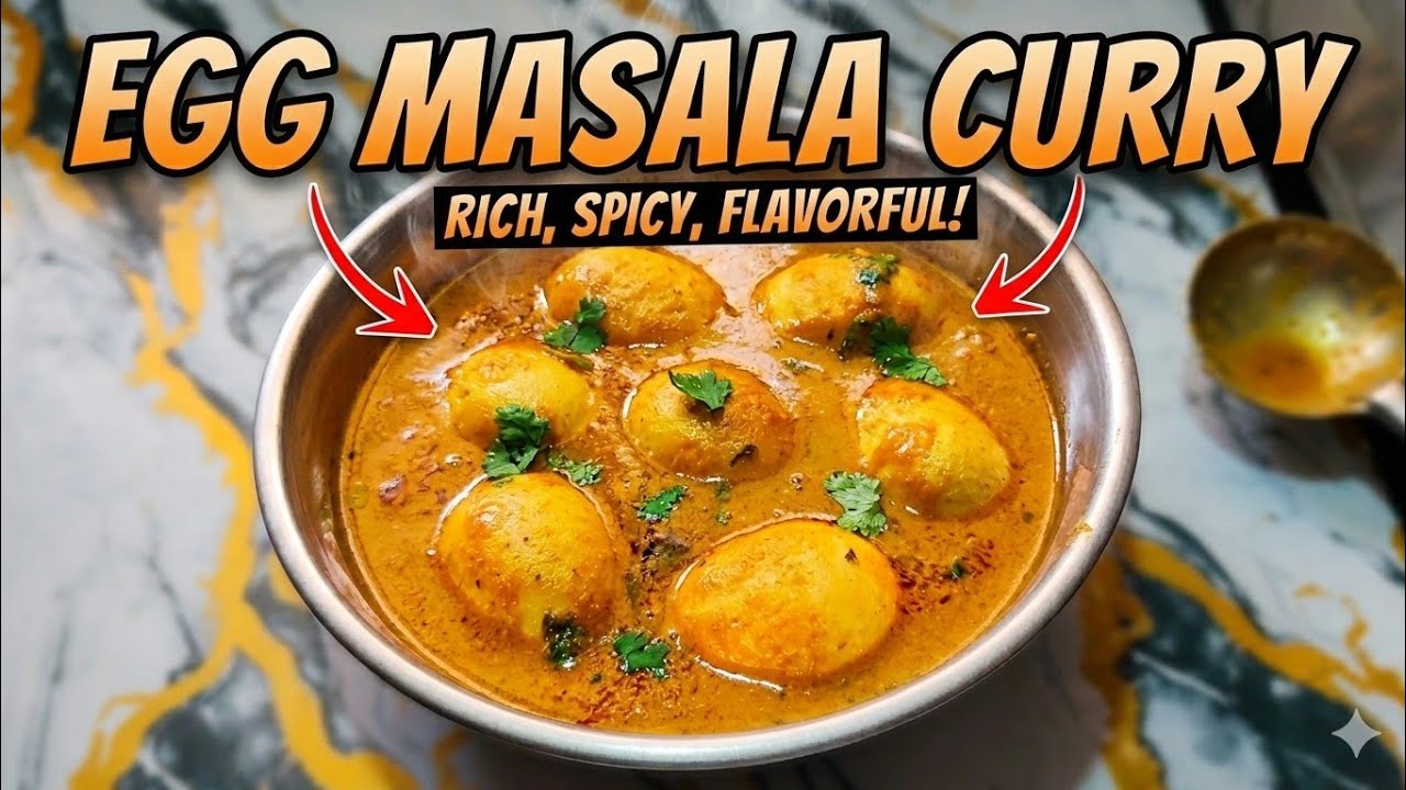 Anda masala curry recipe / egg masala