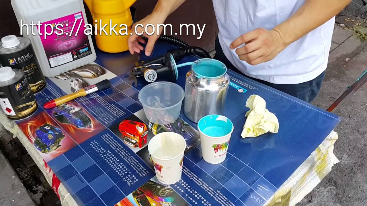 Aikka Paint Zoom Met Electric Spray Gun
