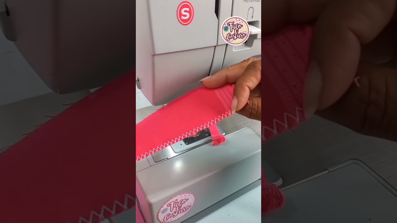 SAPATILHA TIPO CORTE PARA OVERLOCK #diy #sewing #fashion #COSTURA #APRENDACOSTURAR #FACOECOSTURO