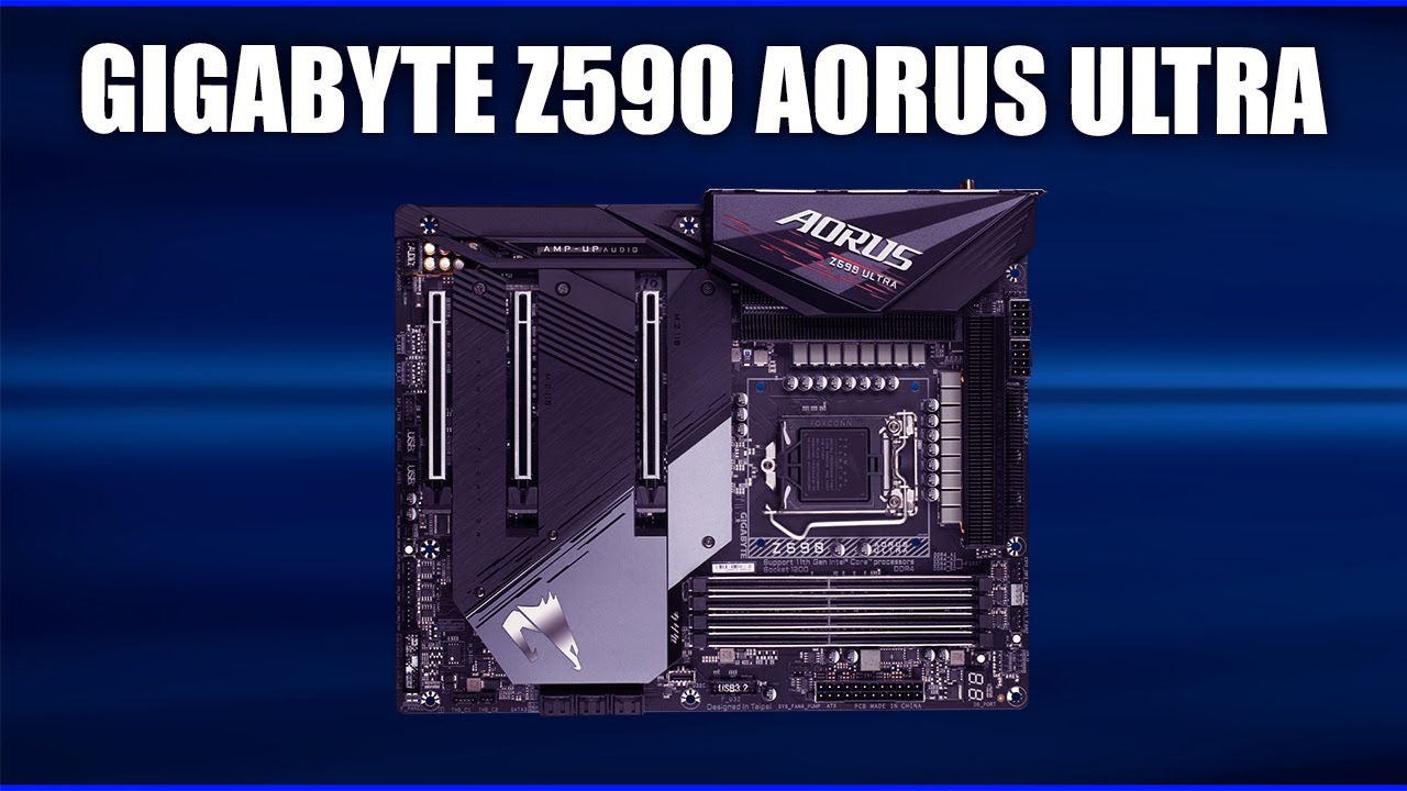 Материнская плата Gigabyte Z590 AORUS ULTRA