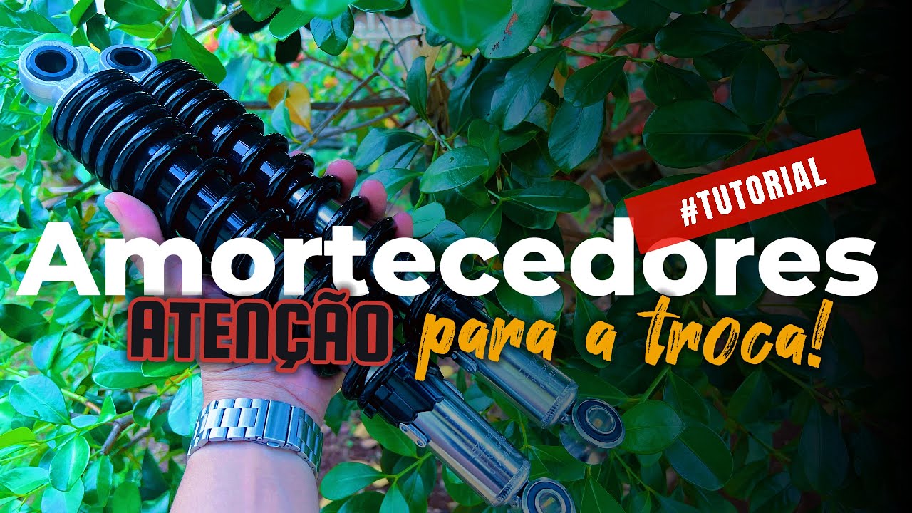 Hora de trocar AMORTECEDORES da Titan 150 #motovlog #dicas #honda