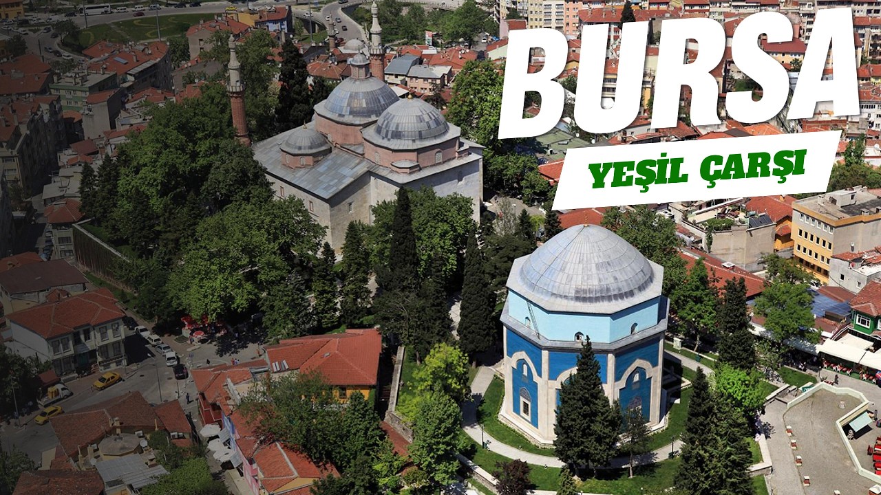 Osmanlı’nın İzinde: Yeşil Türbe & Yeşil Cami & Türk İslam Eserleri Müzesi | Bursa (4K)
