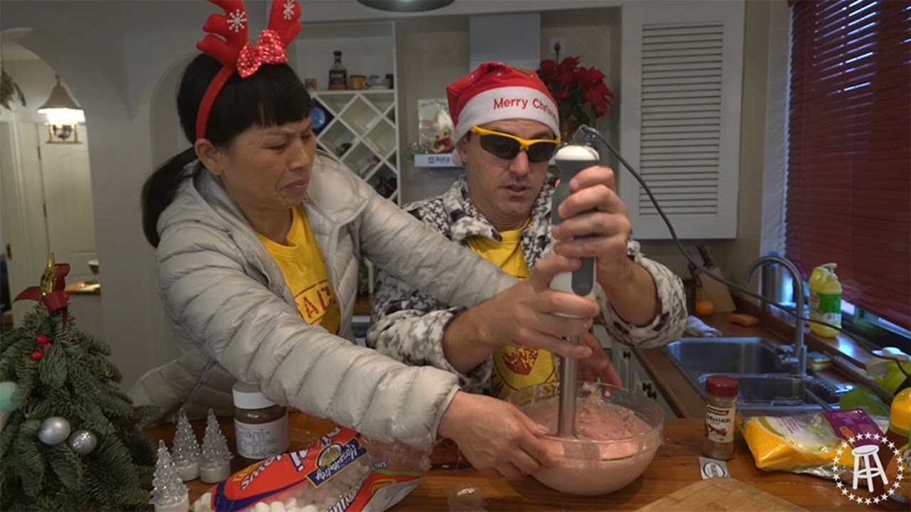 Strawberry Cheesecake Christmas Special | GOONED UP with the Wonton Don