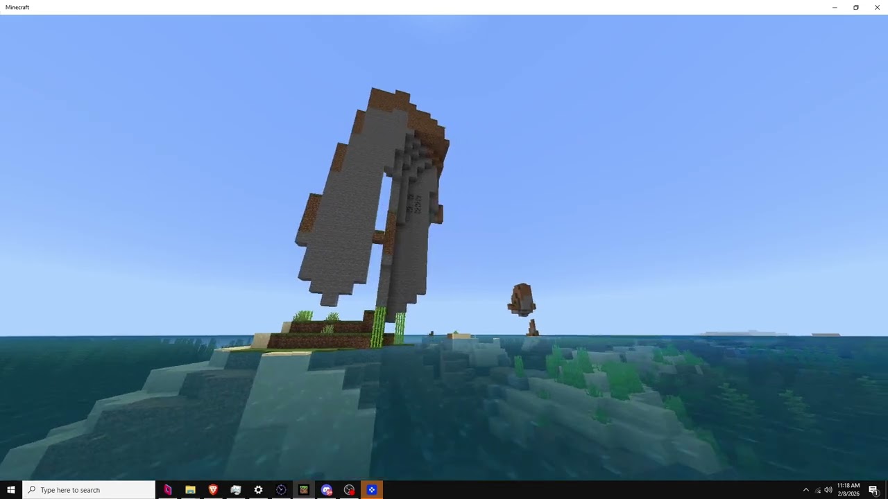 Walking till Minecraft breaks.  PT 8 100,000 Blocks!