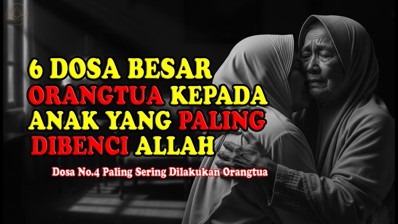 6 DOSA ORANG TUA KEPADA ANAK YANG MEMANCING MURKA ALLAH DAN PALING DIBENCI OLEH-NYA